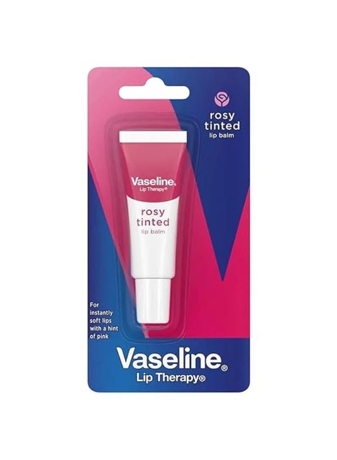 فازلين مرطب شفاه وردي اللون، 10 غرام - Image 1